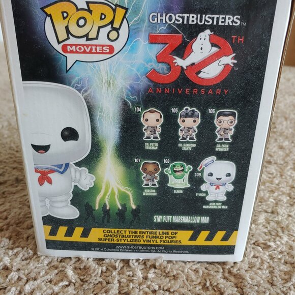 Stay Puft Marshmallow Man Funko pop New - Picture 2 of 3